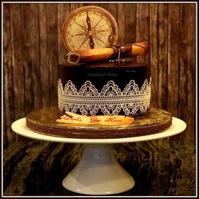 Vintage Travel Cake - Cake by Weekend Oven by Leena