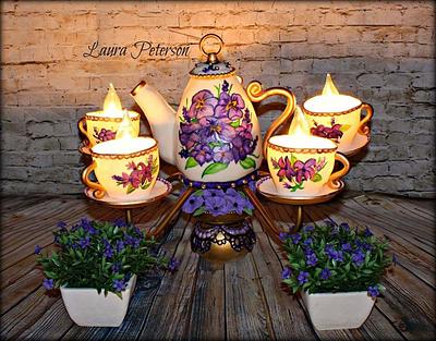 Tea Lights  - Cake by Laura Peterson