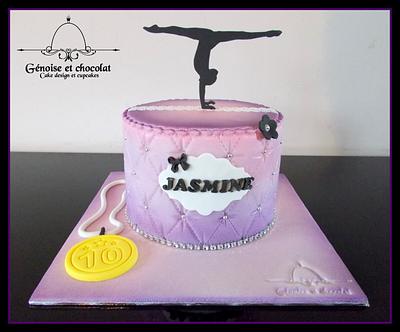Rhythmic gymnastics cake - Cake by Génoise et chocolat