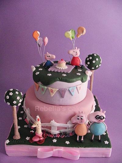 Peppa pig - Cake by Teresa Russo