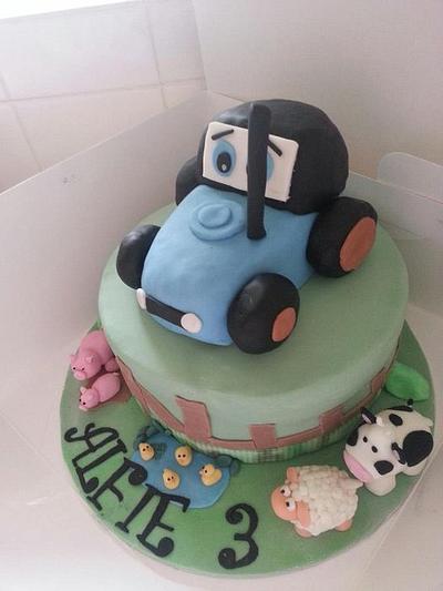 Tractor Cake - Cake by Stacey