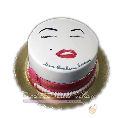 Marilyn  - Cake by Eliana Cardone - Cartoon Cake Village