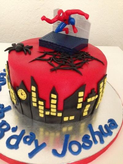 Spiderman Cake - Cake by littlekitchen