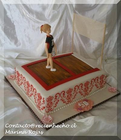 Cake Volleyball - Cake by Marina Rojas