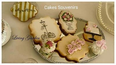 Vintage Cookies - Cake by Claudia Smichowski