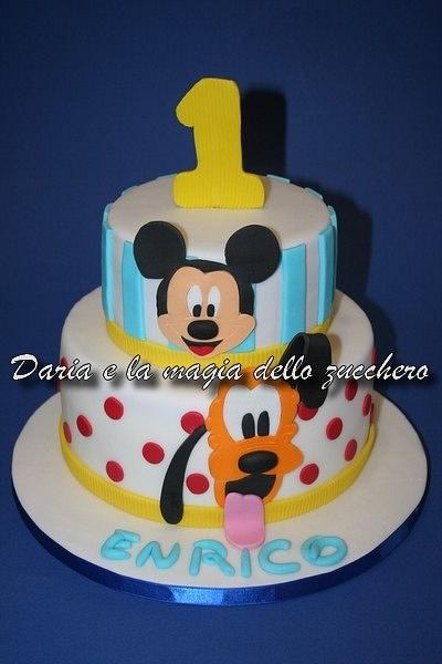 Mickey Mouse and Pluto cake - Cake by Daria Albanese