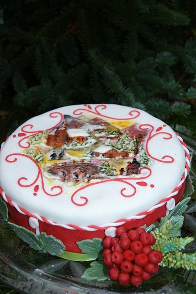 Winter wonderland. Merry Christmas - Cake by Katarzynka