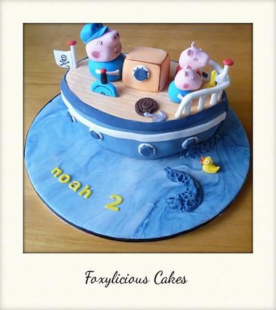 Mind Mrs Duck Grandpa Pig! - Cake by Sweet Foxylicious