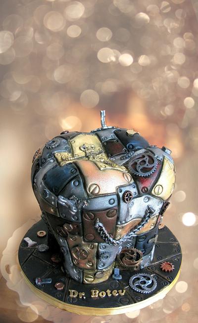 Steampunk tooth....dentists gone wild - Cake by Delice
