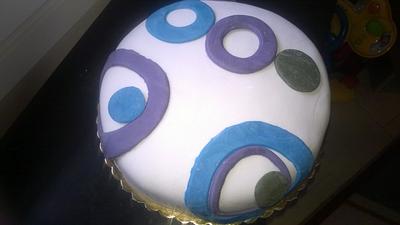 rounds birthday cake - Cake by evisdreamcakes