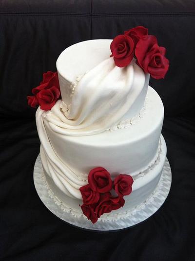 Wedding cake... - Cake by Diana