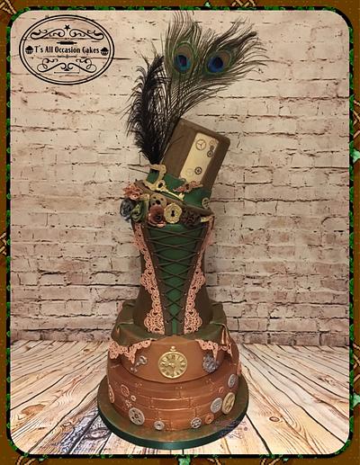 Steampunk cake.  - Cake by Teraza @ T's all occasion cakes