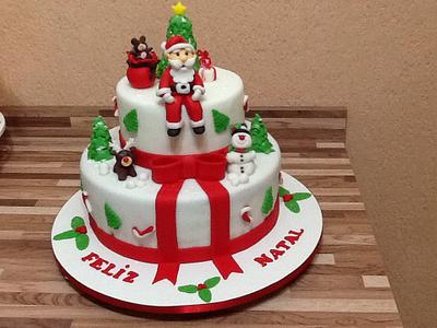 Christmas cake - Cake by claudia borges