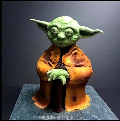 Yoda - Cake by Rachel