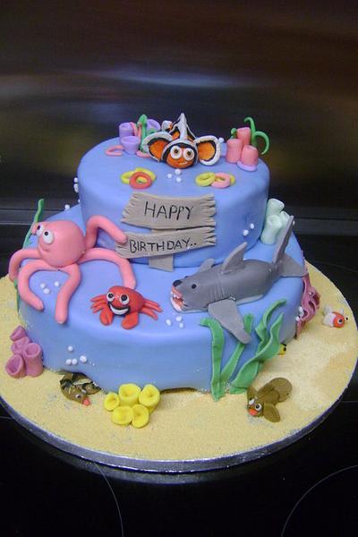 Under the sea - Cake by Beverley Childs