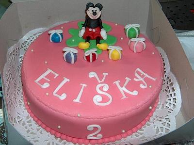 Mickey Mouse - Cake by Ivana