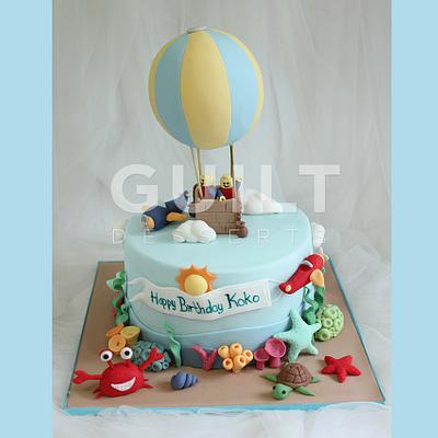 Under the sea + Lego - Cake by Guilt Desserts