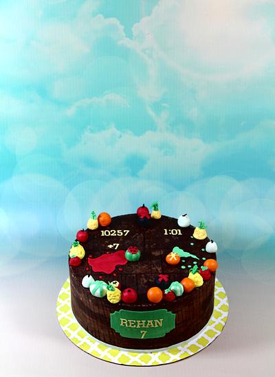 Fruit ninja cake - Cake by soods