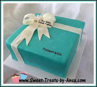 Second Attempt Tiffany Box - Cake by Ansa