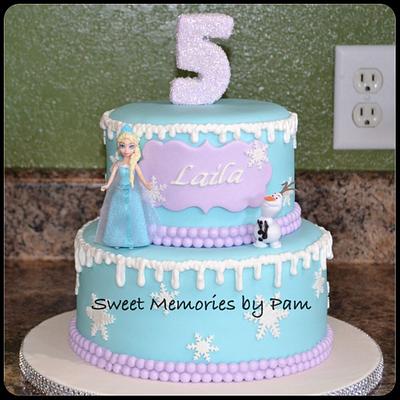 FROZEN... - Cake by Pam