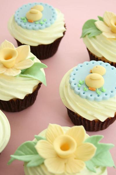 Baby shower cup cakes - Cake by Tracey