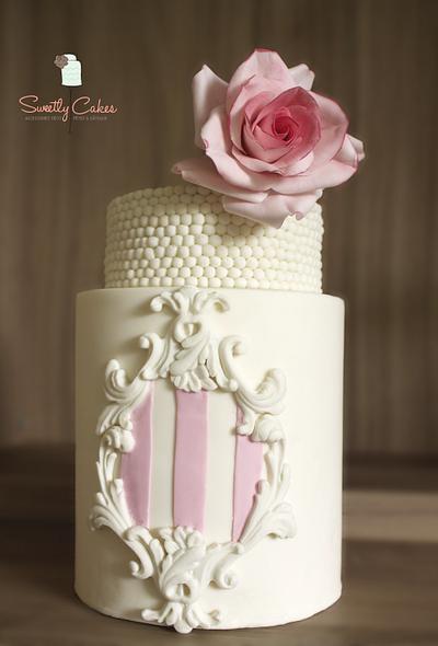 Baroque Cake - Cake by Sweetly Cakes 