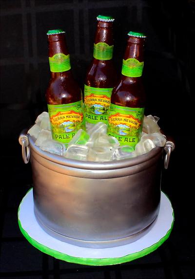 Beer Bucket Cake - Cake by Cuteology Cakes 