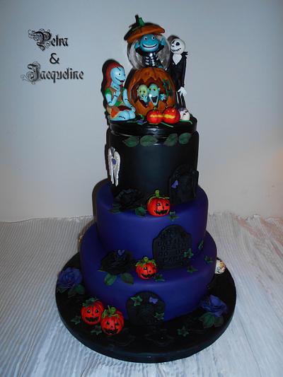 A Halloween Wedding - Cake by Jacqueline