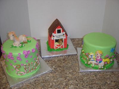Horse themed birthday cakes - Cake by Alli