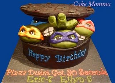 I Love Being a Turtle!! - Cake by cakemomma1979