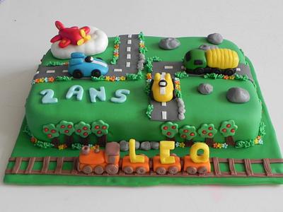 cake cars, train ... - Cake by cendrine