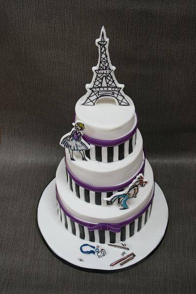 Paris - Cake by Niamh Geraghty, Perfectionist Confectionist