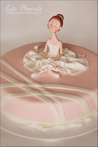 Ballet dancer cake - Cake by Kate Plumcake
