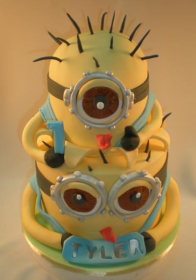 Explosion Minion - Cake by Sugarart Cakes