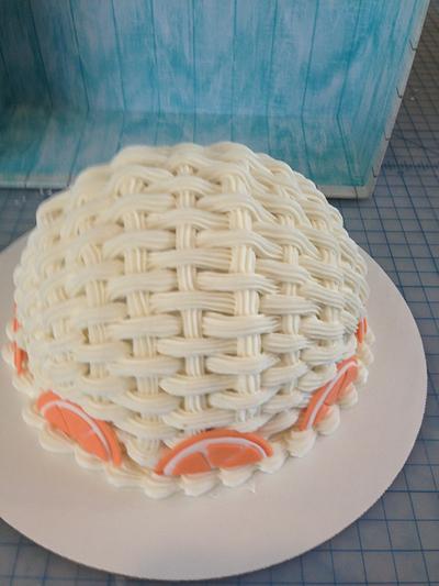 Basket Weave Cake - Cake by Joliez