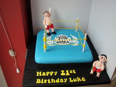 Boxing Ring Cake - Cake by Suzi Saunders