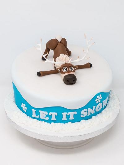 Let it snow cake - Cake by Juliettes' Cakes Ltd