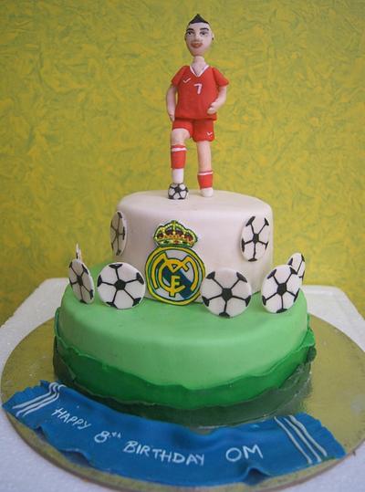 Cake for a football fan - Cake by Sushma Rajan- Cake Affairs