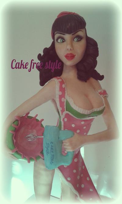 Pin up  - Cake by Felicita (cake free style)