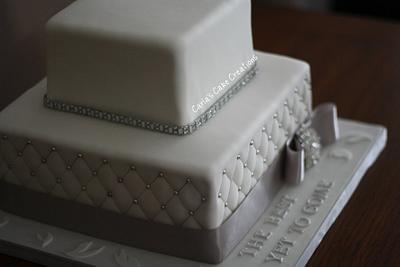 Bridal Shower Cake - Cake by Carla