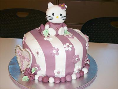 Hello Kitty - Cake by Stephanie Magdiel