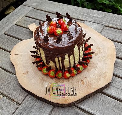 Chocolate Drip Cake for Marc .... - Cake by Jacqueline