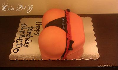 Naughty Cake - Cake by Laura Barajas 