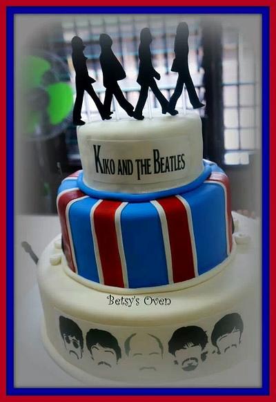 Kiko and The Beatles - Cake by FabcakeMama