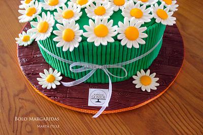 Bouquet of daisies cake - Cake by MartaPelle