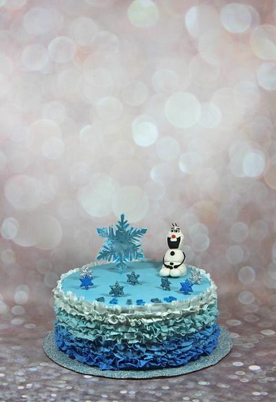 Ombre frozen cake - Cake by soods
