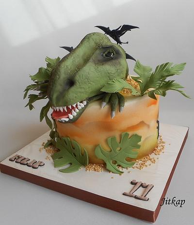 Jurassic World cake - Cake by Jitkap