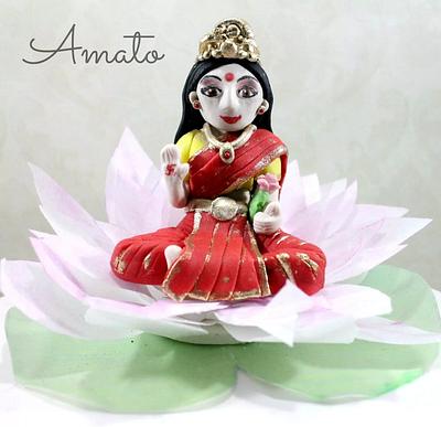 Goddess Lakshmi - Cake by Amato
