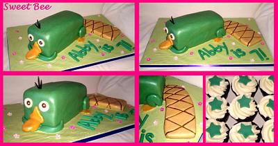 Perry The Platypus - Cake by Tiffany Palmer