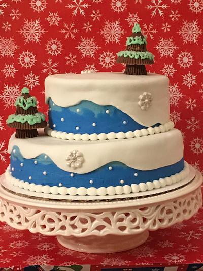 Winter Wonderland - Cake by Sheri C.
